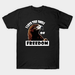 I Love The Smell Of Freedom Anti Communist T-Shirt